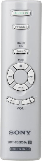 Sony ICFCDK50 Under Cabinet Kitchen CD Clock Radio