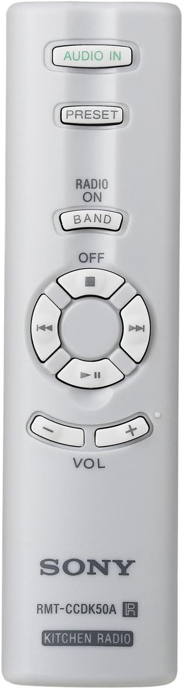 Sony ICFCDK50 Under Cabinet Kitchen CD Clock Radio