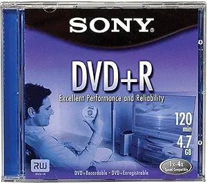 Sony DPR-47 - DVD+R 4.7GB - Single Side Recordable Disc