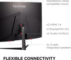 ViewSonic VX3218C-2K 32-Inch Curved Gaming Monitor
