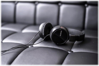 Sony MDRZX110AP/B ZX Series On-Ear Headphones with Mic