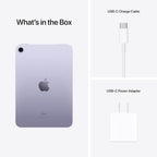 Apple MK7R3LL/A iPad Mini 6th Gen 64GB Wi-Fi Purple
