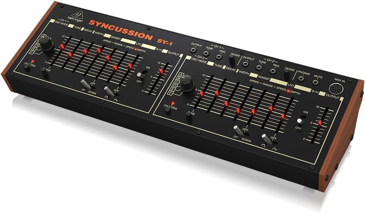 Behringer 0718-ABL86-US1 SYNCUSSION SY-1 Analog Percussion Synthesizer