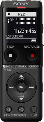 Sony ICDUX570BLK Digital Voice Recorder: USB, Black