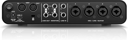 MOTU M6 6x4 USB-C Audio Interface Studio Quality Sound
