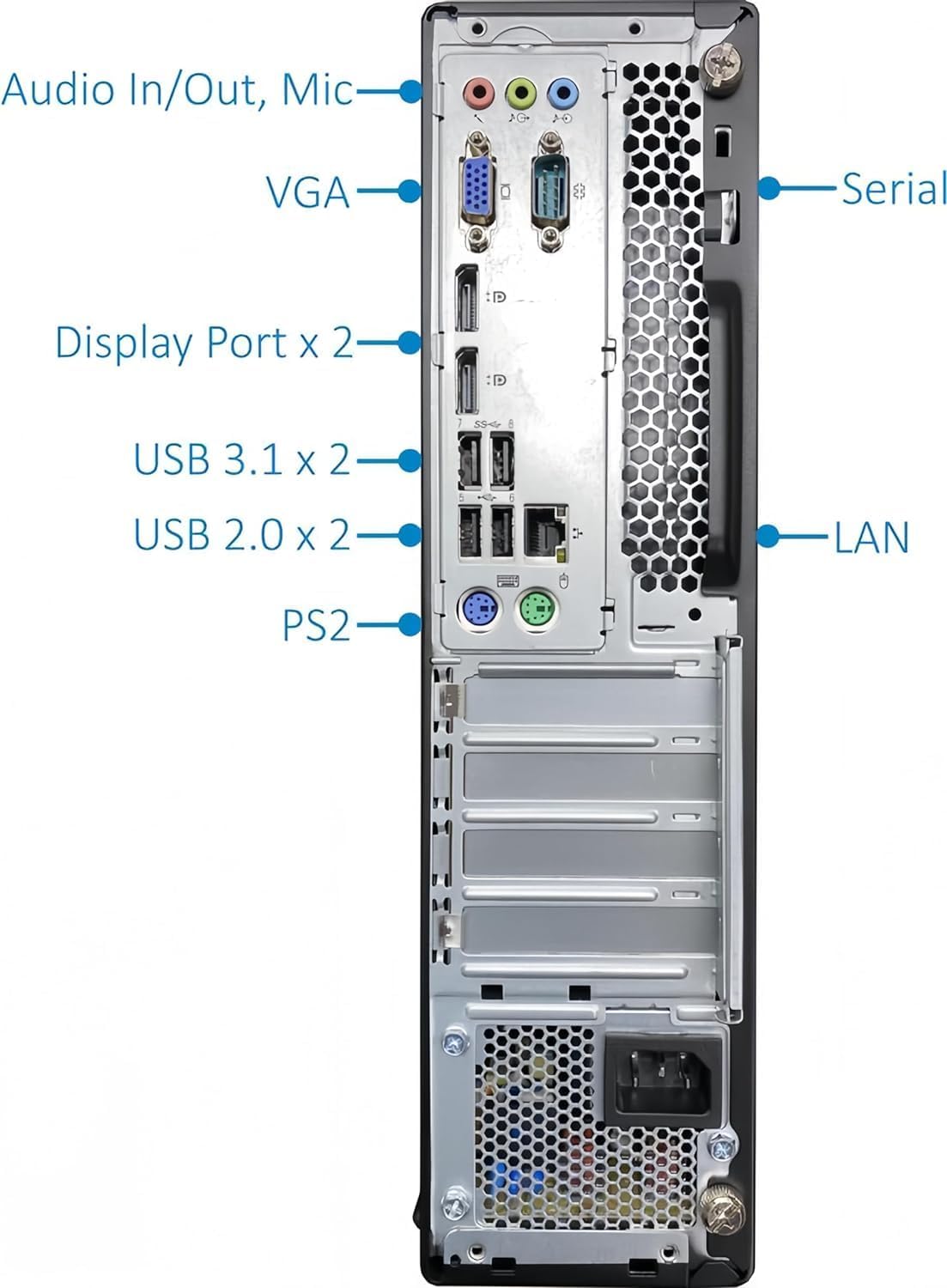 Lenovo M710S ThinkCentre PC 24" Monitor Bundle Renewed
