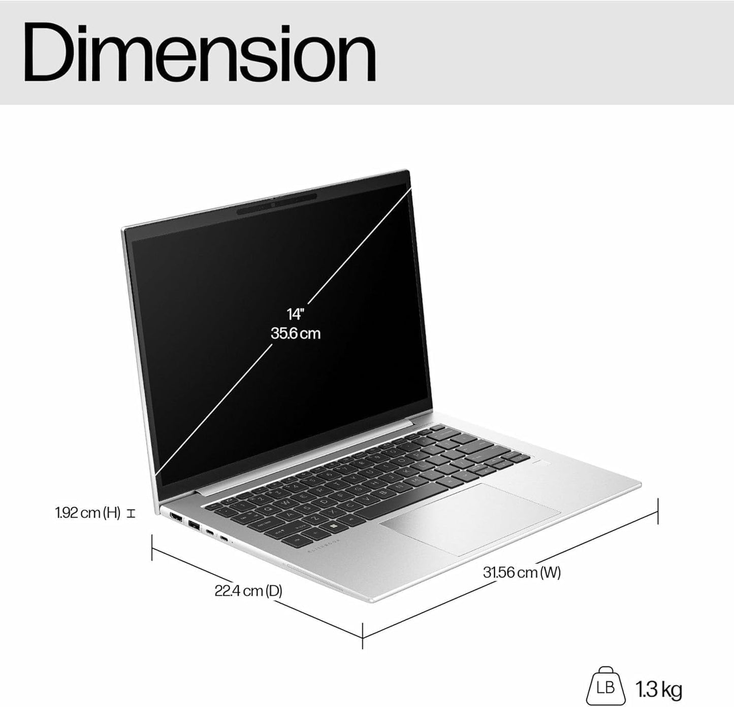 HP EliteBook 1040 G10 14" i7 Business Laptop