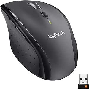 Logitech 910-001935 M705 Marathon Wireless Mouse Long Battery Life