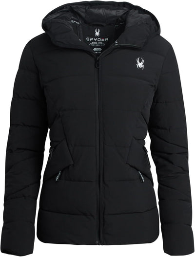 Spyder Puffer Jacket Women's Water-Resistant Winter Coat