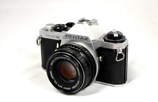 Pentax ME Super 35mm Film Camera 50mm Lens Renewed