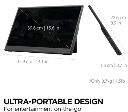 ViewSonic VX1654 16-Inch 144Hz Portable Gaming Monitor