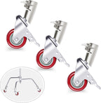 Neewer 10097054 Caster Wheels for Photography C Stand