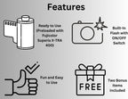 Fujifilm QuickSnap Flash 400 Disposable Camera 3-Pack