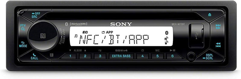 Sony MEX-M72BT Marine CD Receiver with Bluetooth & SiriusXM — main product image