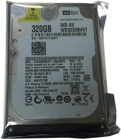 Western Digital WD3200BVVT 320GB 2.5" PS3/PS4/Laptop HDD