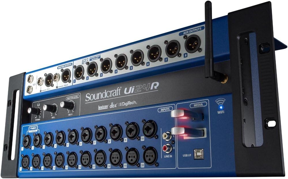 Soundcraft Ui24R Digital Mixer & USB Recorder (Renewed)