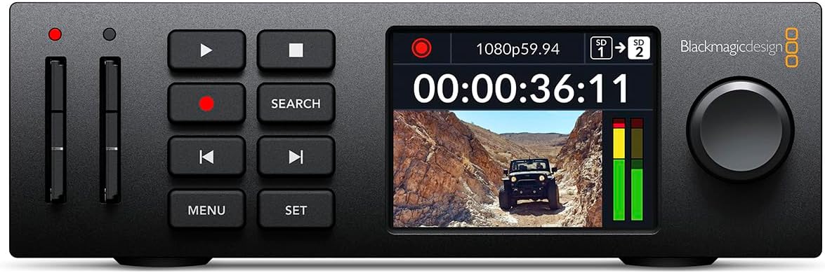 Blackmagic Design HYPERD/ST/DAHM HyperDeck Studio HD Mini Recorder