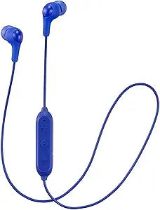 JVC HAFX9BTV Gumy Wireless Earbuds Violet Mic — main product image