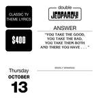 Sony Jeopardy! 2016 Daily Trivia Calendar
