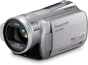 Panasonic HDC-TM20-S SD & HDD Silver Camcorder — main product image