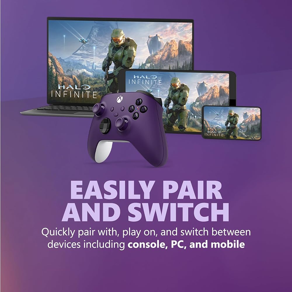Microsoft E2MSQAU00068 Xbox Wireless Controller Astral Purple 2-Pack