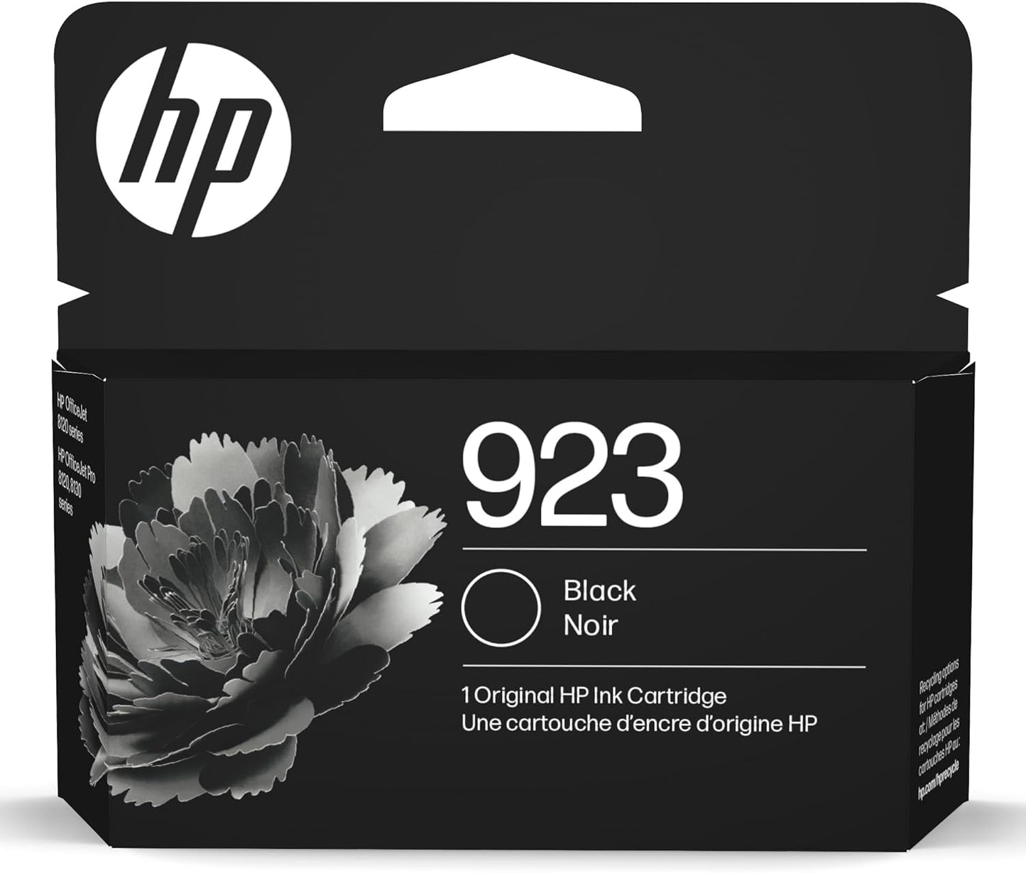 HP 923 Black Original Ink Cartridge 4K0T3LN
