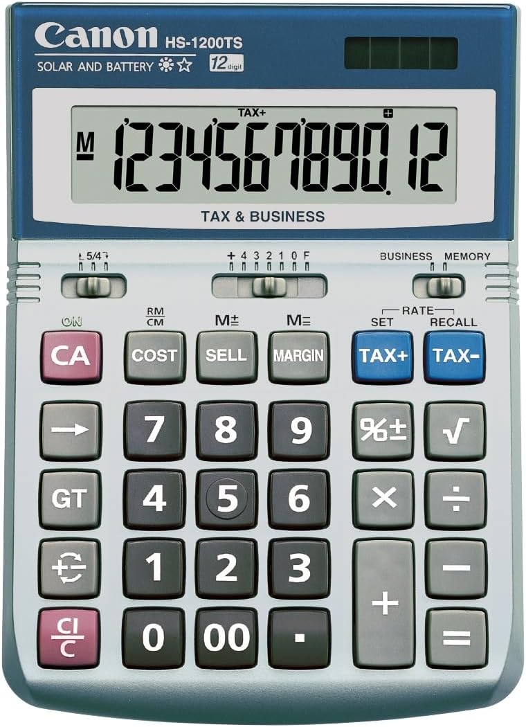 Canon HS-1200TS Business Calculator Black — main product image
