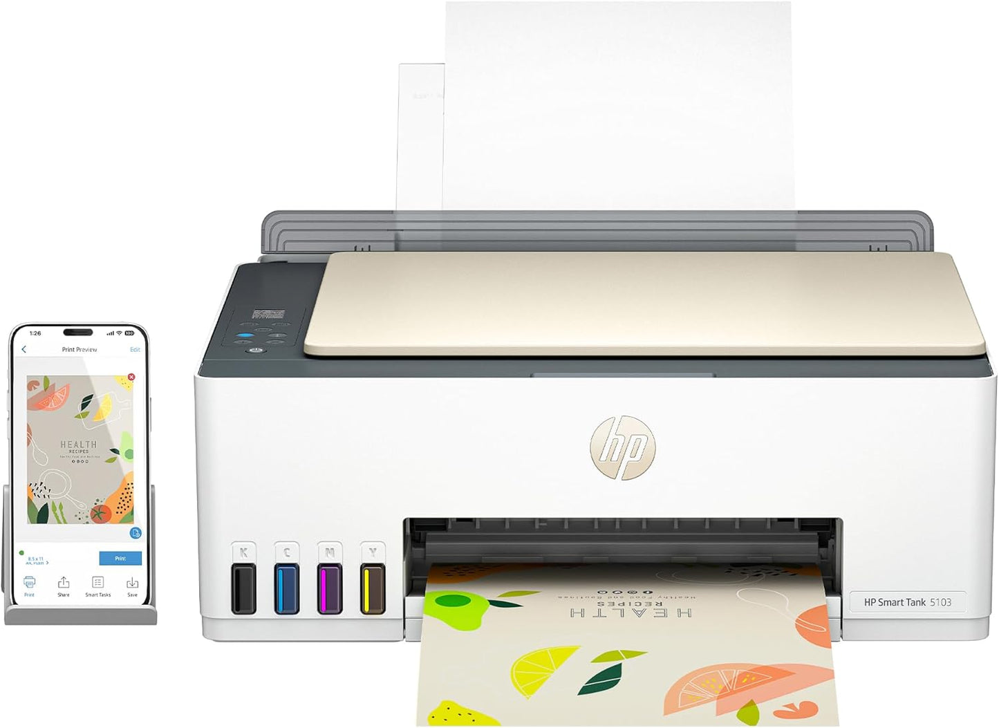 HP 5D1B2A#B1H Smart Tank 5103 Wireless Ink Tank Printer