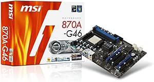 MSI 870A-G46 AM3 AMD 870 Chipset Motherboard
