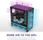 NZXT H5 Flow Black Compact ATX Gaming Case