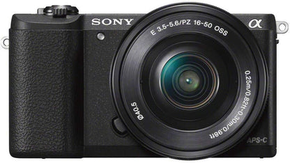 Sony ILCE5100L/B a5100 16-50mm Mirrorless Camera (Renewed)