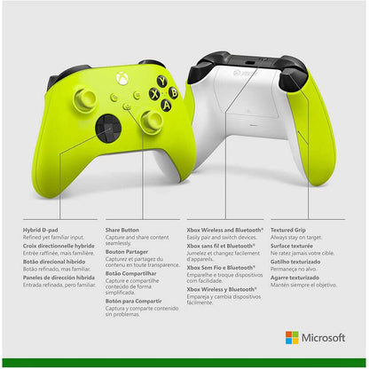 Microsoft QAU-00021 Xbox Core Electric Volt Wireless Controller