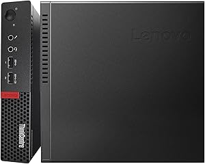 Lenovo M710q ThinkCentre Tiny i7 16GB 256GB SSD WiFi Desktop (Renewed)