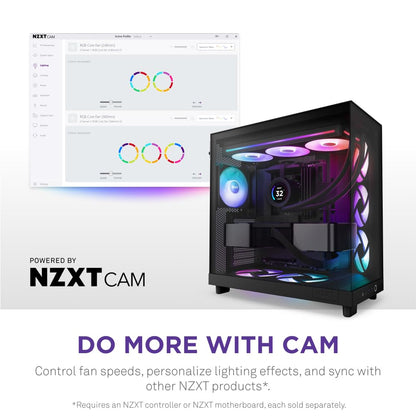NZXT RF-U36HF-B1 F360 RGB Core 360mm Single-Frame Fan