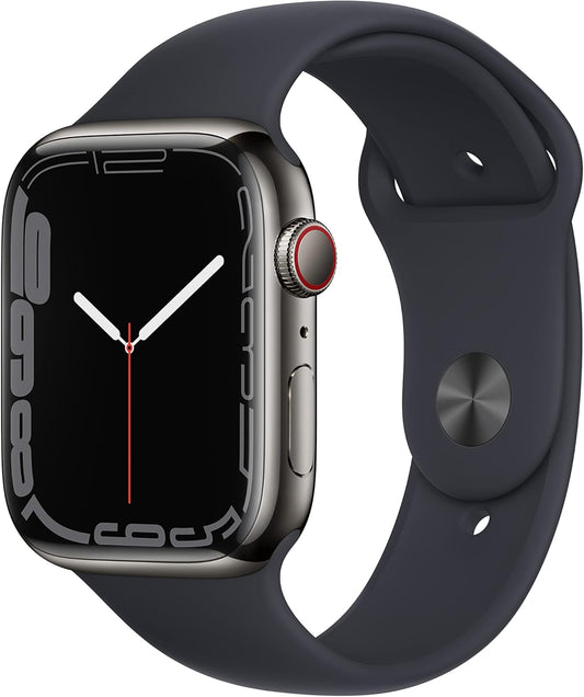 Apple MNC03LL/A Watch Series 7 GPS Cellular 45mm Renewed