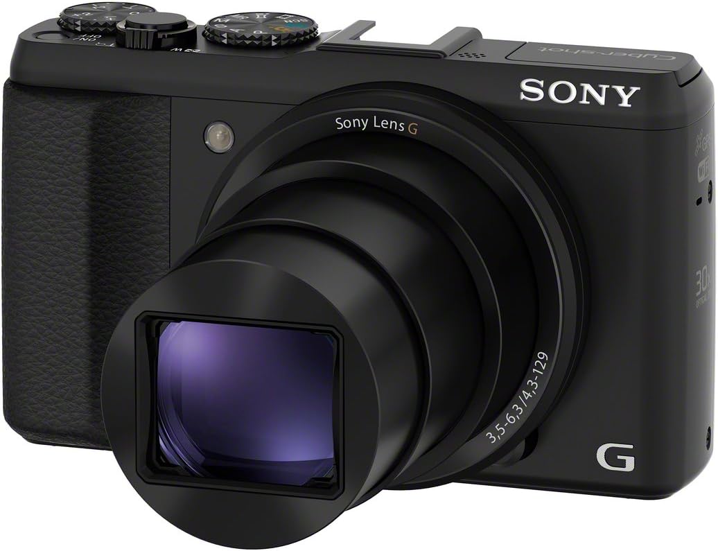 Sony DSC-HX50V/B 20.4MP 30x Zoom Digital Camera