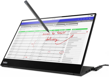 Lenovo M14t 14" Touchscreen Portable Monitor: Full HD, USB-C