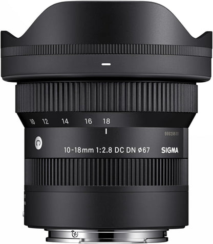 Sigma 207965 10-18mm F2.8 DC DN Lens - Sony E Mount