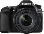 Canon 1263C006 EOS 80D DSLR 18-135mm Lens Bundle Renewed