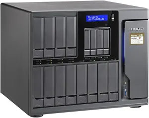 QNAP TS-1677X-1700-64G-US 16-Bay 10GbE NAS - Ryzen 7 1700, 64GB RAM