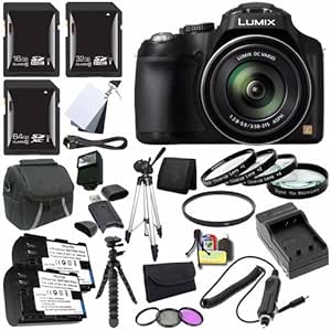 Panasonic Lumix FZ70 Digital Camera Bundle - International Version
