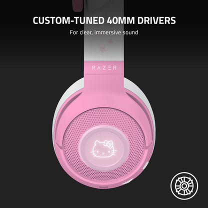 Razer Kraken BT Headset Hello Kitty Edition Low Latency