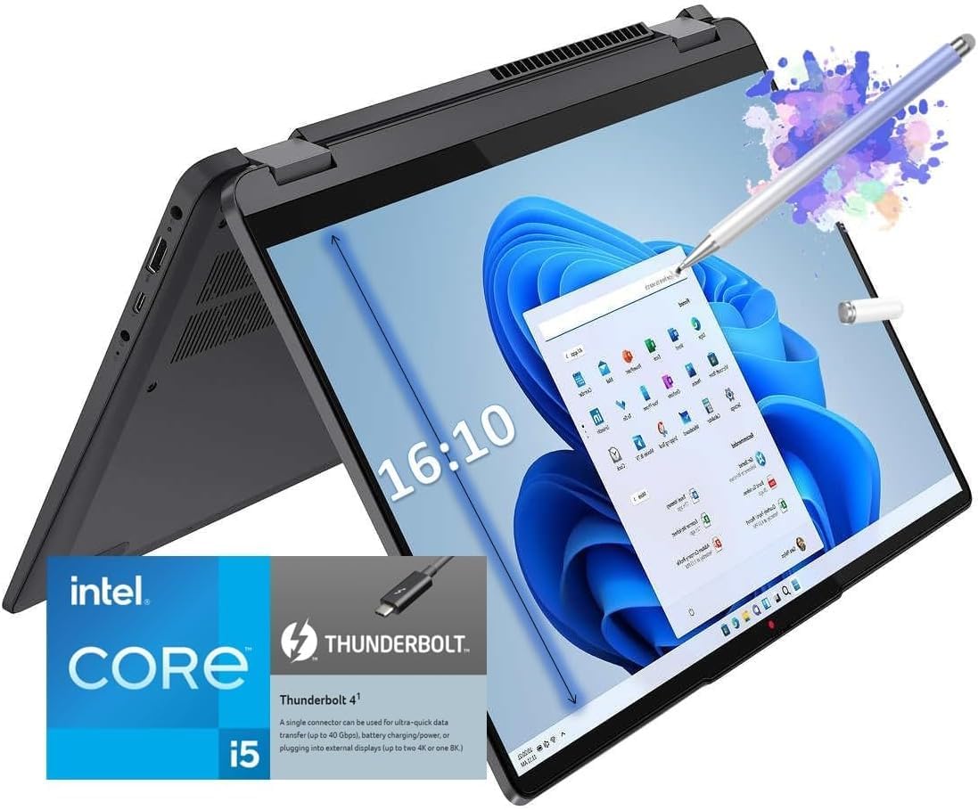 Lenovo Flex 5i 14" FHD Touchscreen 2-in-1 Laptop i5 1235U 1TB SSD