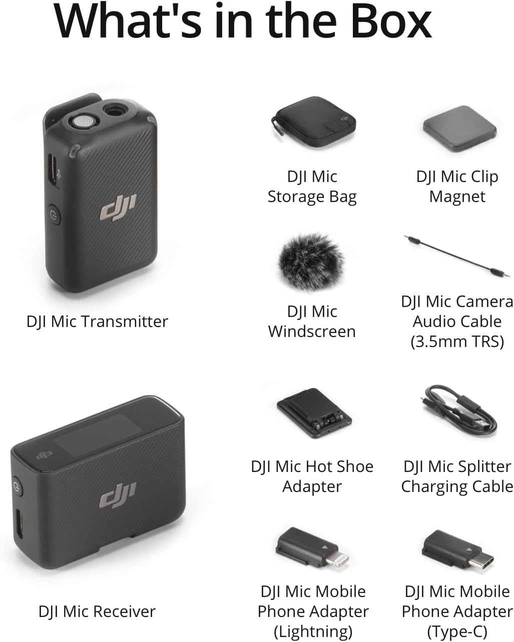 DJI CP.RN.00000308.01 Mic Wireless Lavalier Microphone