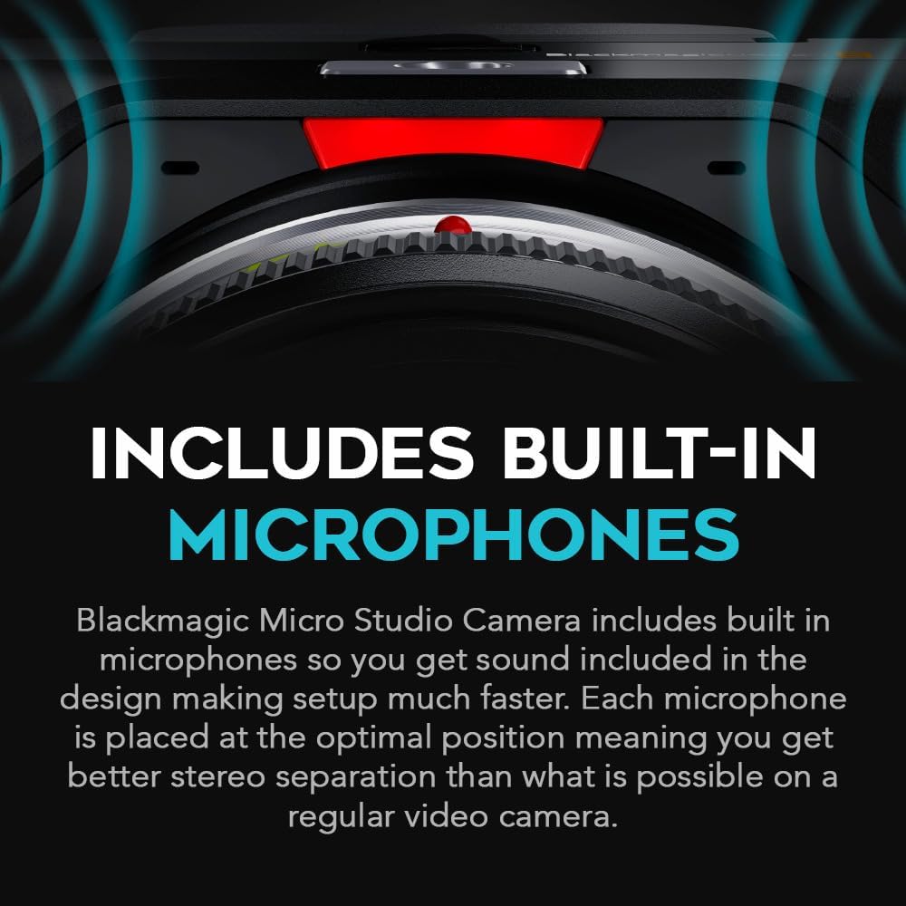 Blackmagic Design Micro Studio Camera 4K G2 Bundle