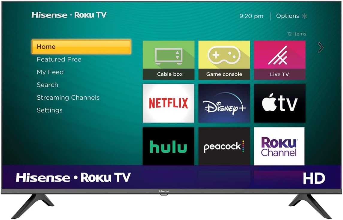 Hisense 32H4030F3 32-inch HD Roku Smart TV
