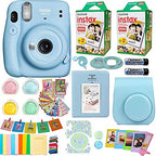 Fujifilm Instax Mini 11 Sky Blue Camera + Film Bundle