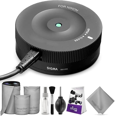 Sigma USB Dock Nikon Lens Accessory Bundle