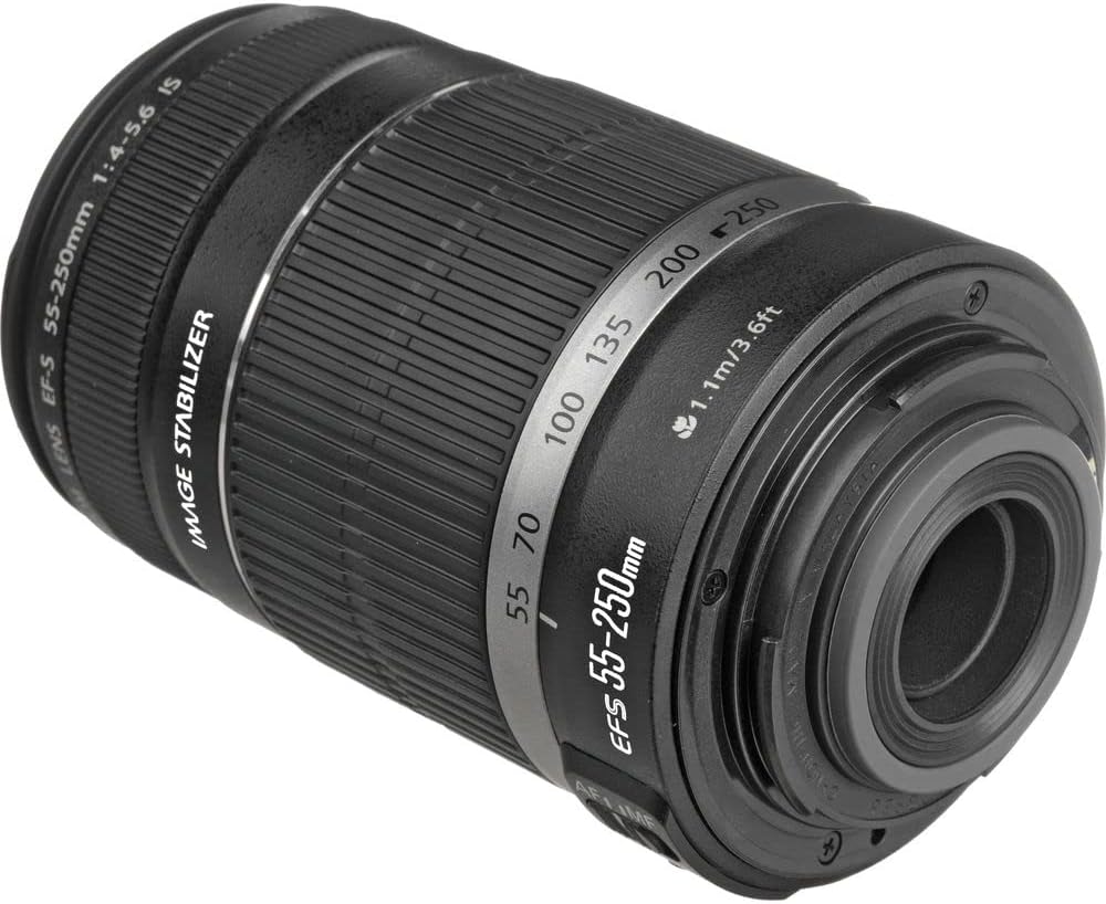 Canon 2044B002 EF-S 55-250mm Telephoto Zoom Lens IS