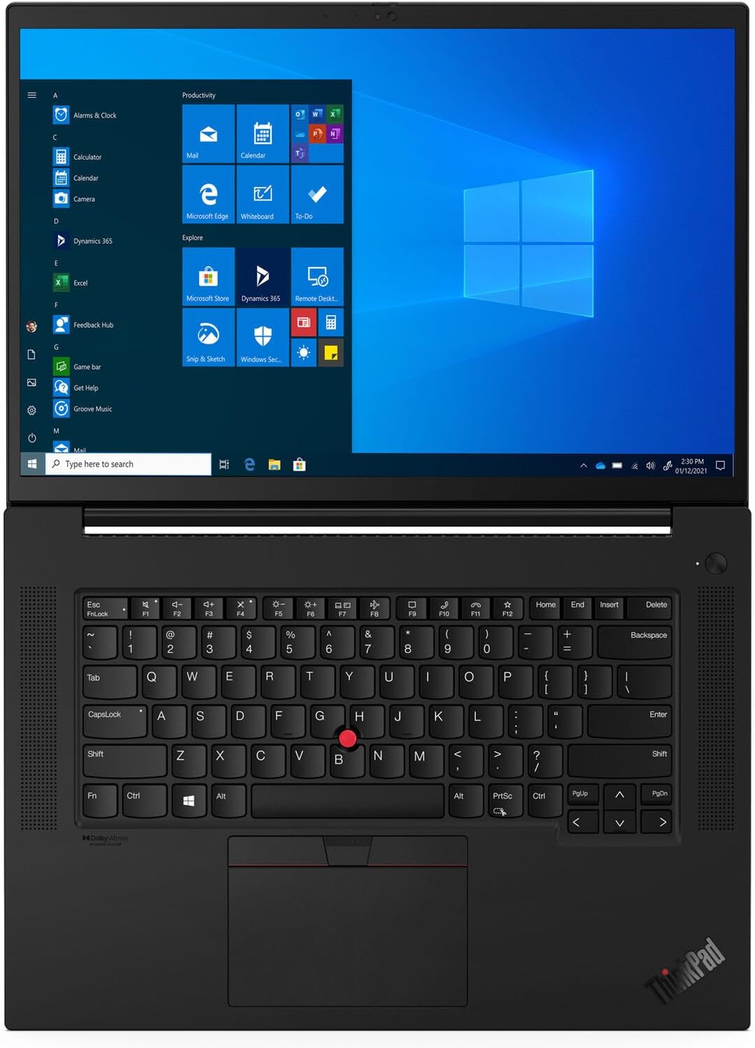 Lenovo ThinkPad X1 Extreme Gen 4 i7 64GB 4TB SSD RTX 3050 Ti